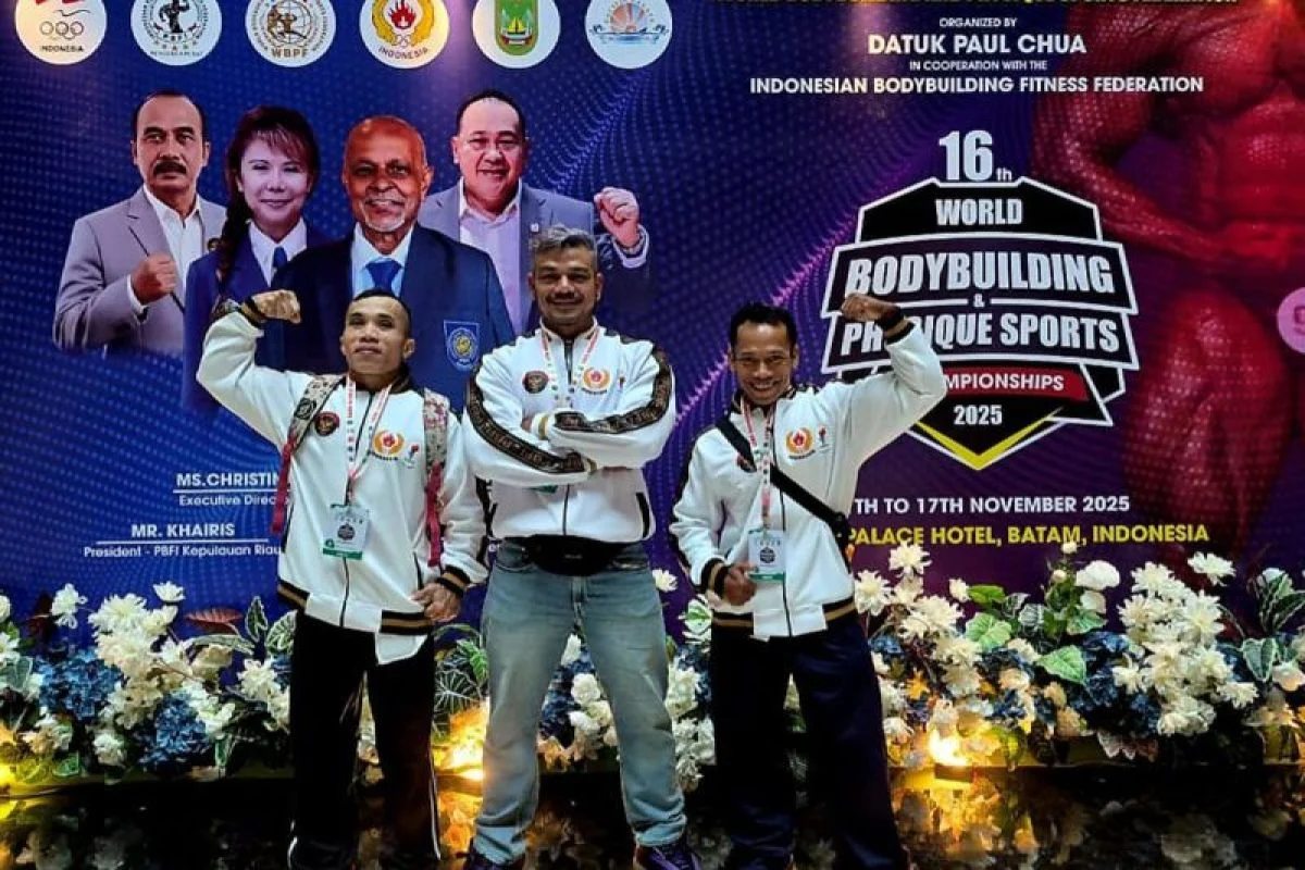 Iptu Esterlina Titiheru, Kapolsek Baguala, Raih Tiga Medali di Kompetisi Binaraga Internasional