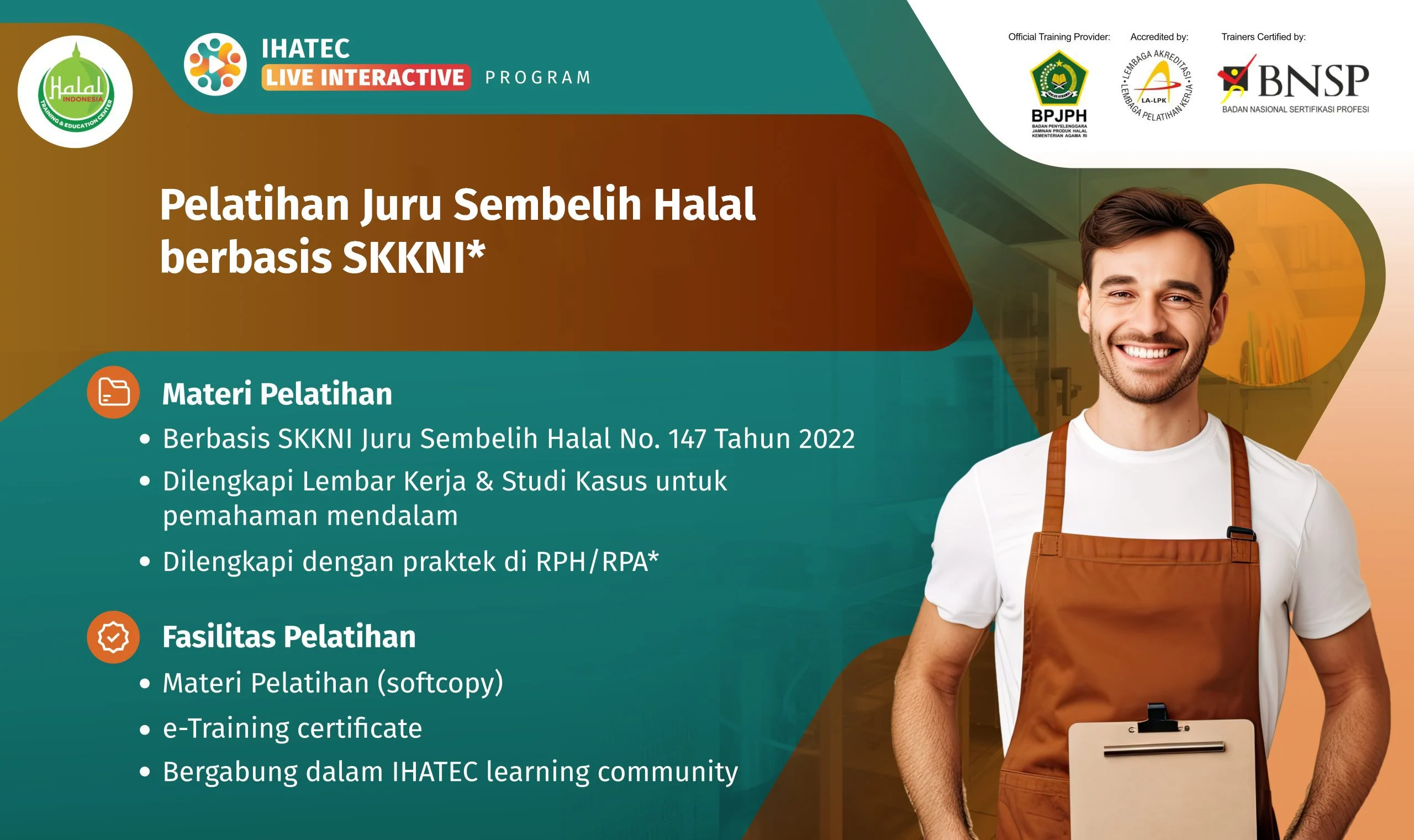 ISNU Jatim Luluskan Puluhan Juru Sembelih Halal Profesional Melalui Program Pelatihan Intensif