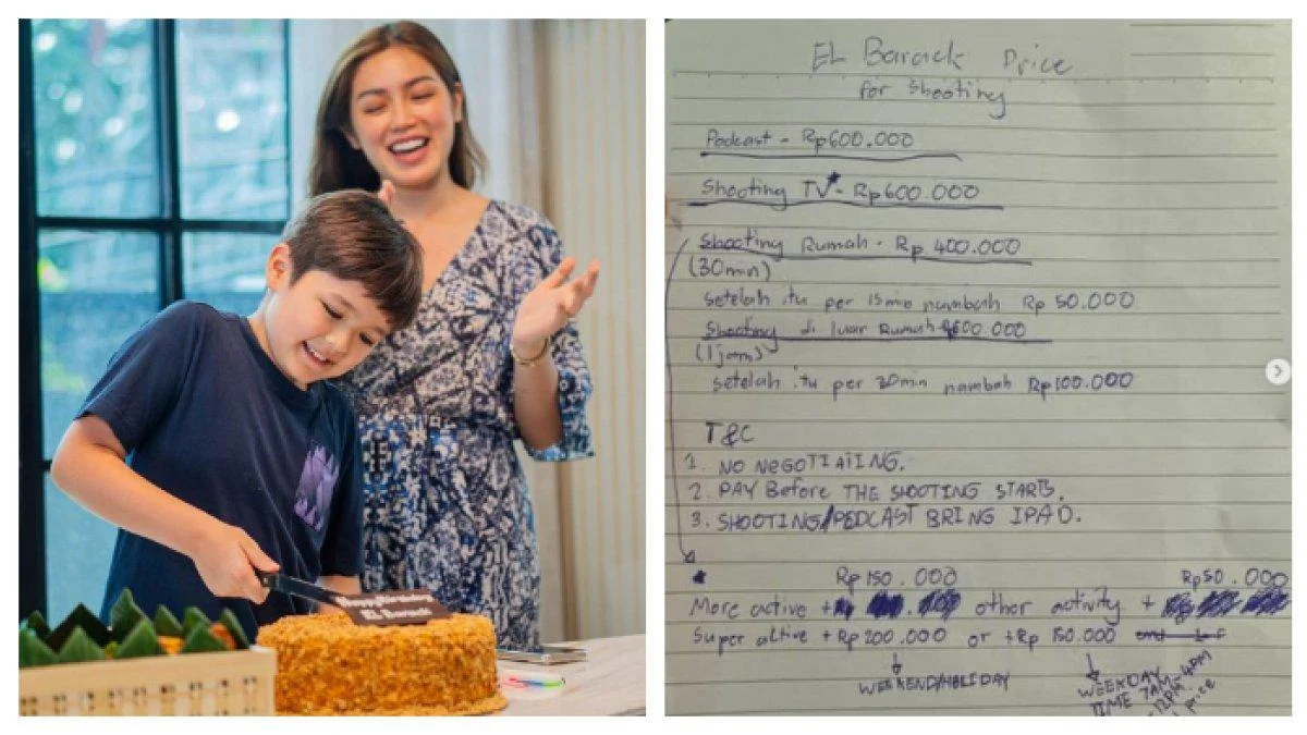 Jessica Iskandar Kaget, El Barack Pasang Tarif Syuting dan Miliki Pricelist Sendiri