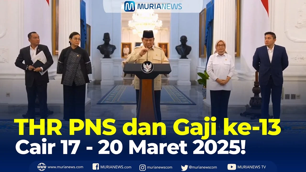 Kabar Gembira! Gaji ke-13 PNS, TNI, Polri dan PPPK Cair 100% Tanpa Potongan Bulan Juni 2026