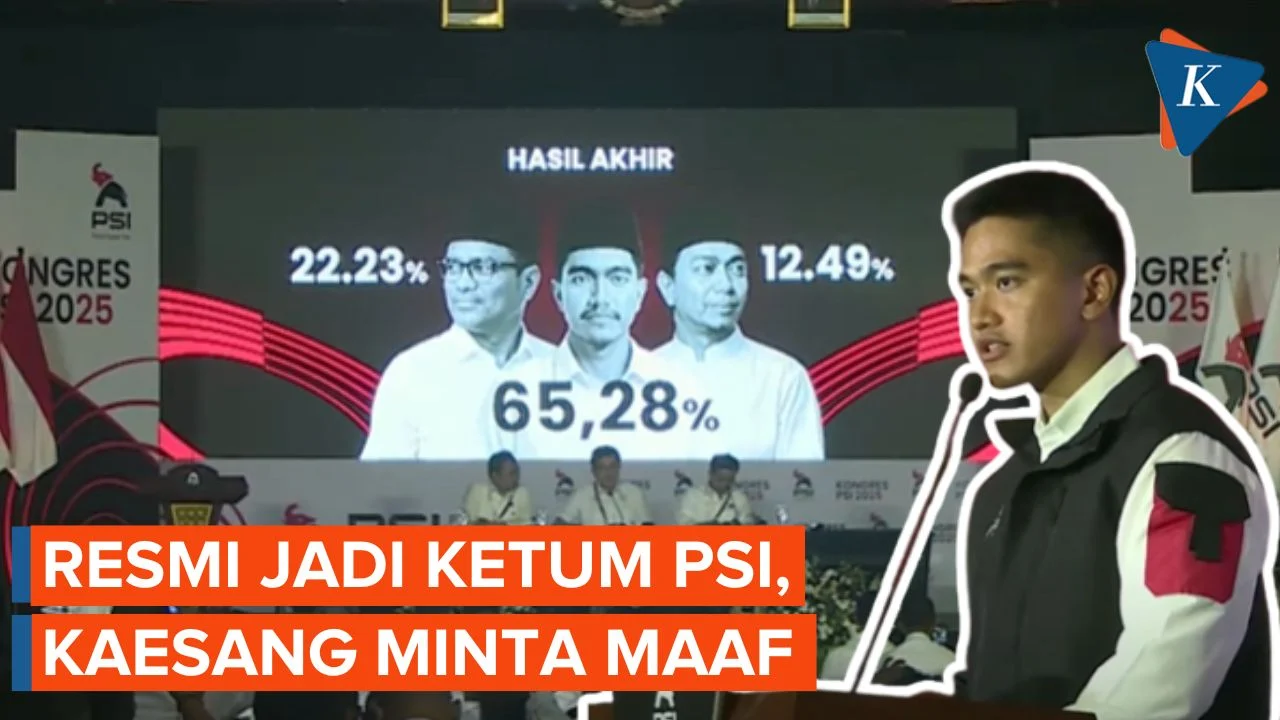 Kaesang Minta Kader Lengkapi Struktur Sampai Bawah, Bersiap untuk Pemilu 2029