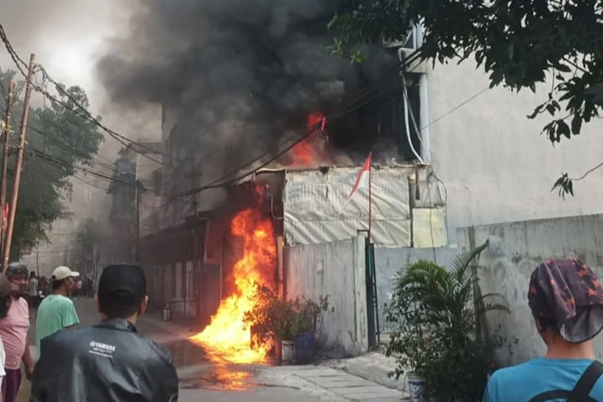 Kebakaran Berkali‑kali Landa Rumah dan Ruko di Kalideres, Jakarta Barat