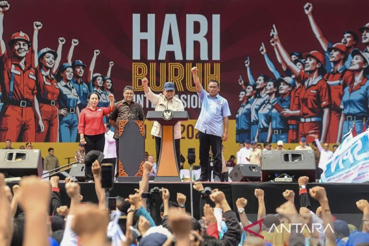 Kehadiran Prabowo di May Day Jadi Bukti Pemerintah Memprioritaskan Buruh