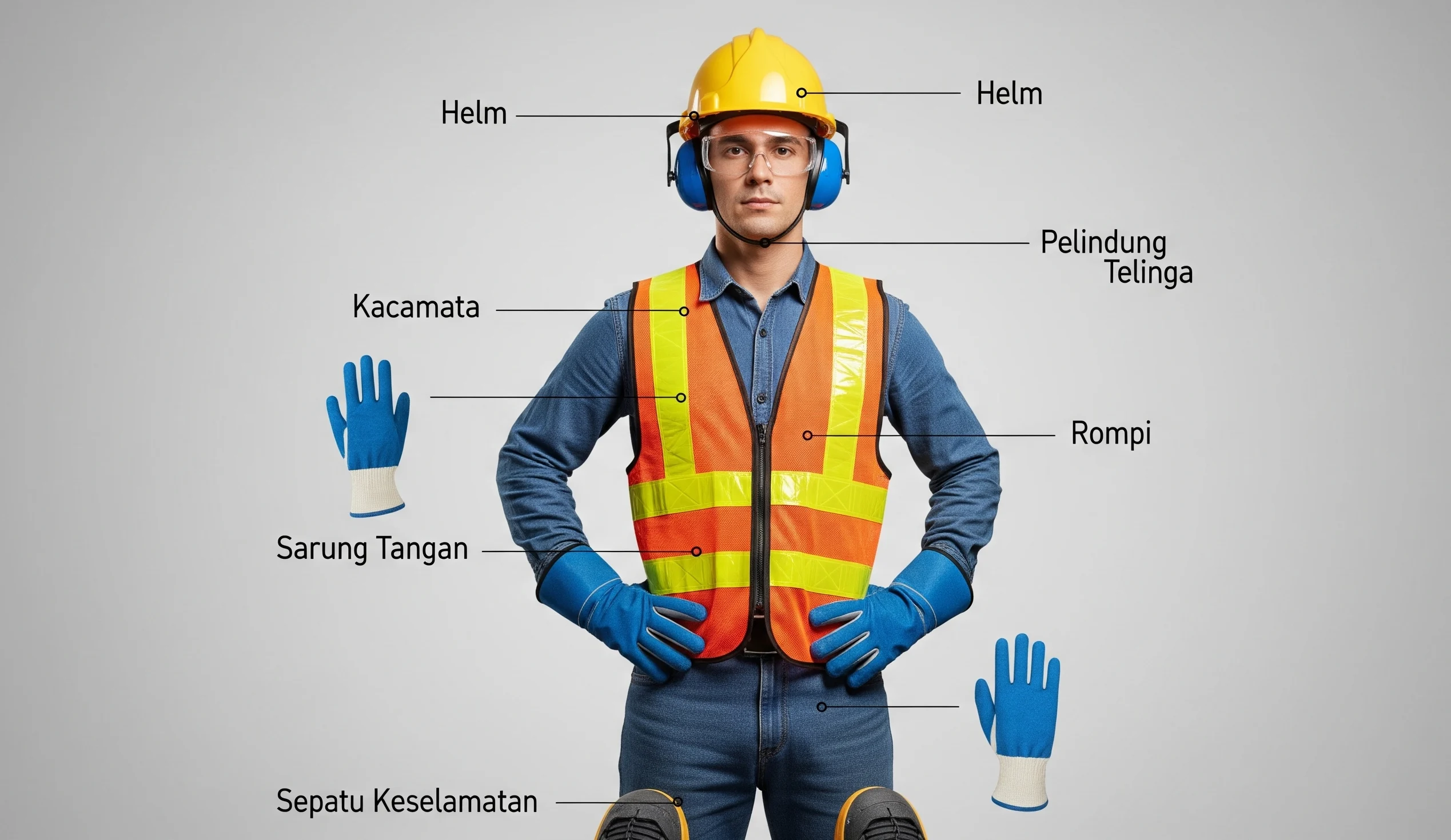 Kemnaker Sebut K3 Harus Jadi Budaya di Dunia Kerja, GEM Perkuat Standar K3 dan APD Demi Keselamatan Pekerja