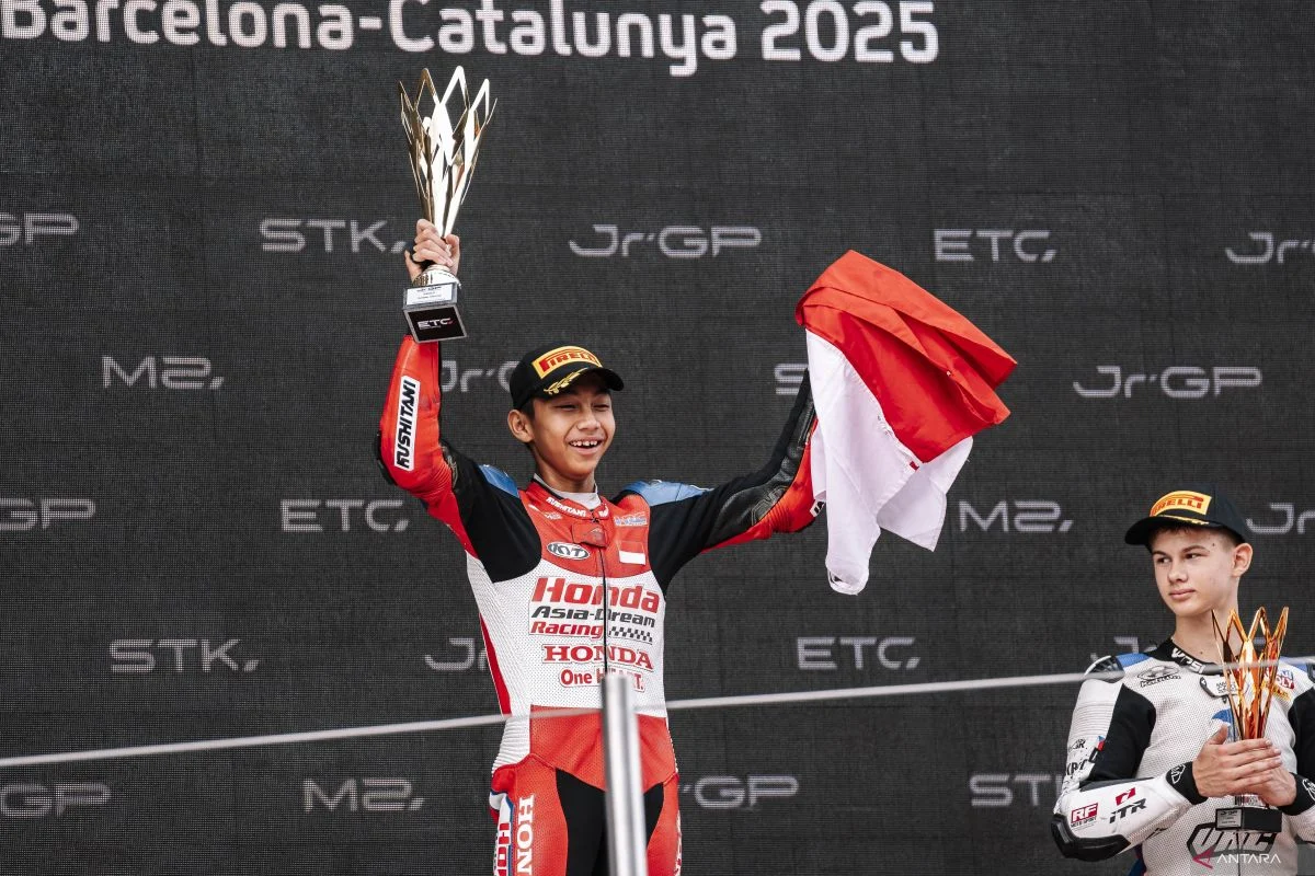 Kiandra Ramadhipa finis posisi 10 di Sirkuit Mugello