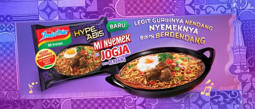 Kolaborasi Indomie dan Warmindo Bu Siti, Hadirkan Mi Nyemek Ala Jogja Rasa Rendang