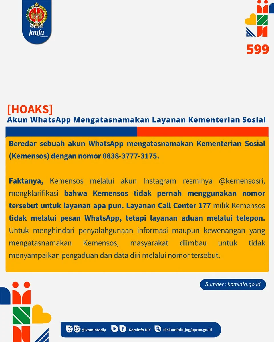 Kominfo Rancang Aturan Baru: Akun Media Sosial Wajib Pakai Nomor HP