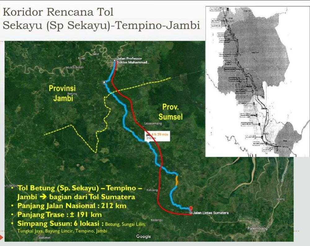 KSP Dorong Percepatan Pembangunan Tol Palembang-Jambi, Atasi Kendala Lahan dan Administrasi