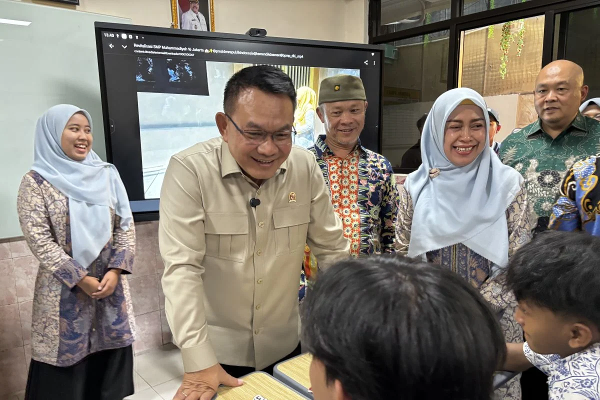 KSP Tinjau Revitalisasi Sekolah di Jakarta Pusat, Pastikan Program Berjalan Lancar