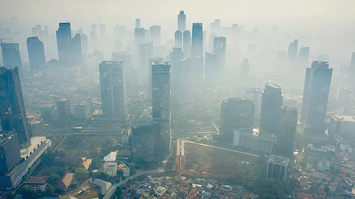 Kualitas Udara Jakarta Masuk Peringkat Enam Terburuk di Dunia