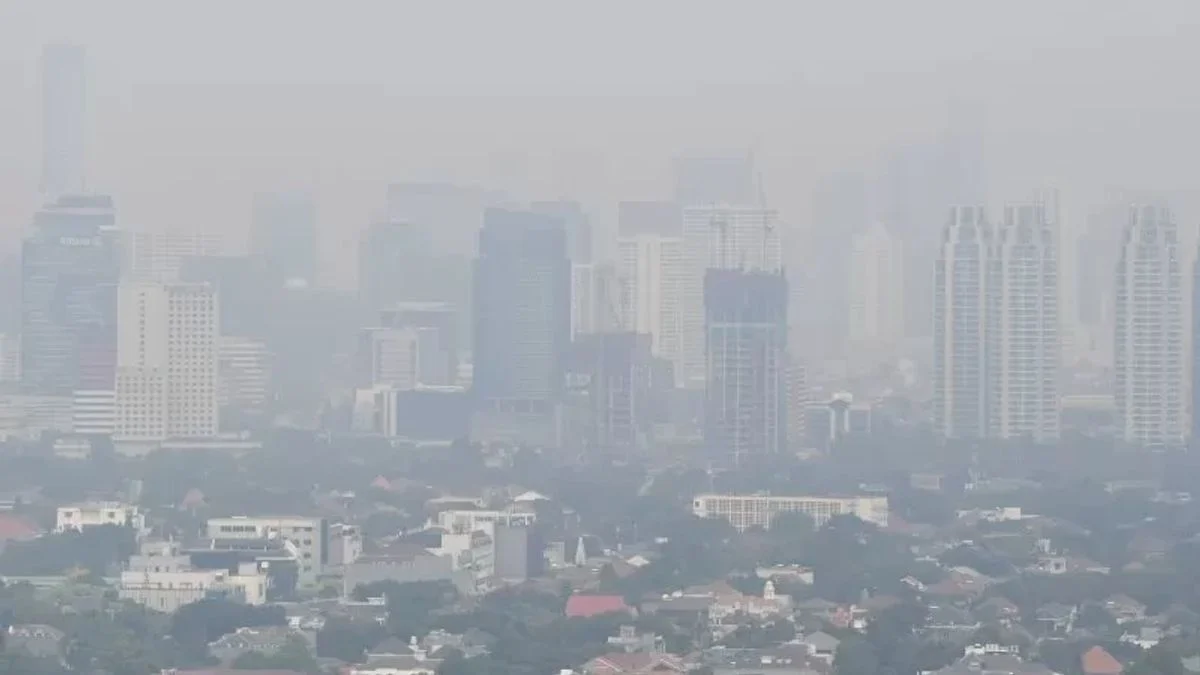 Kualitas Udara Jakarta Terburuk di Dunia pada Minggu Pagi