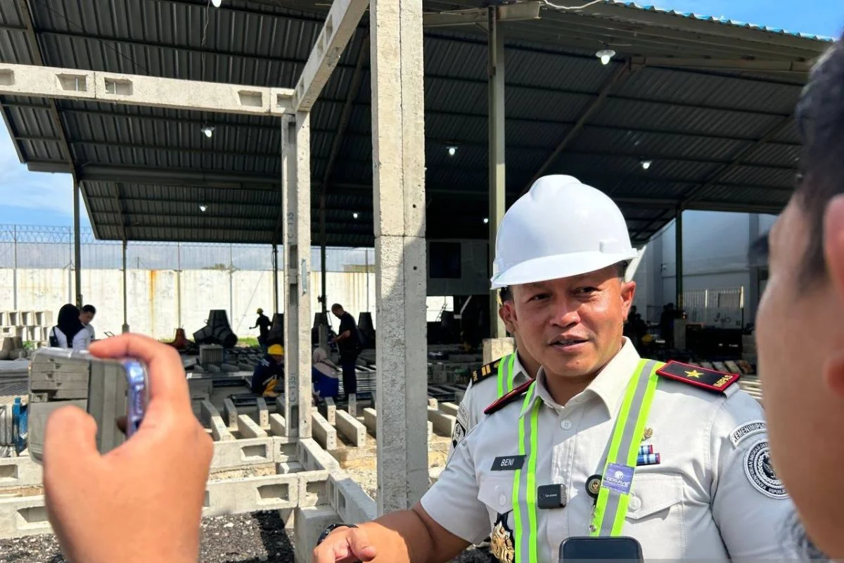 Lapas Tangerang Produksi Bahan Konstruksi Bernilai Ekonomi