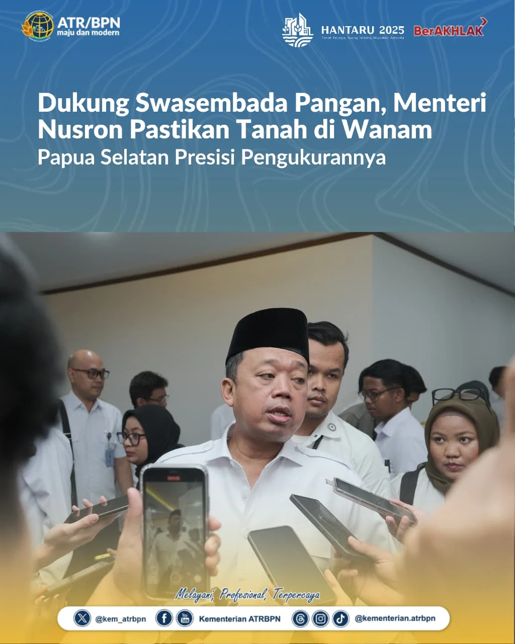 Legislator Golkar Dukung Kelanjutan PSN Wanam sebagai Upaya Ketahanan Pangan Nasional