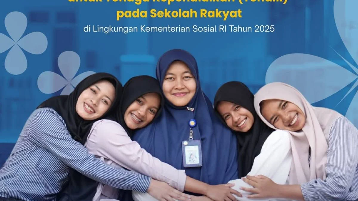 Lowongan 8.000 Guru dan Tenaga Kependidikan Sekolah Rakyat Dibuka Tahun Ini, Cek Ketentuannya