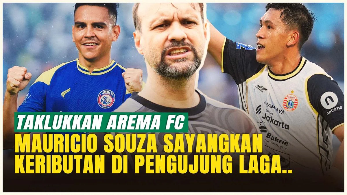 Mauricio Souza Akui Persija Jakarta Tidak Optimal di Kandang Musim Ini