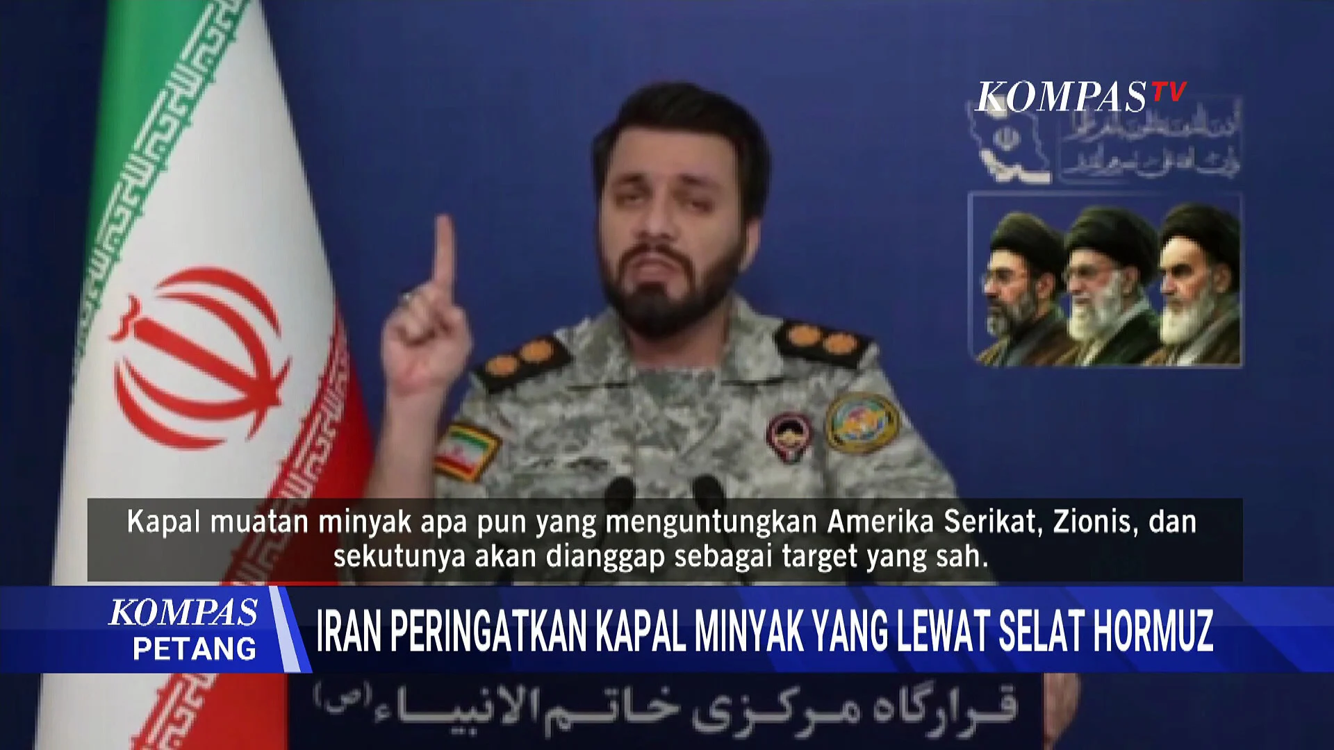 Media: Iran Setuju Usulan Damai dengan AS, Pembukaan Selat Hormuz