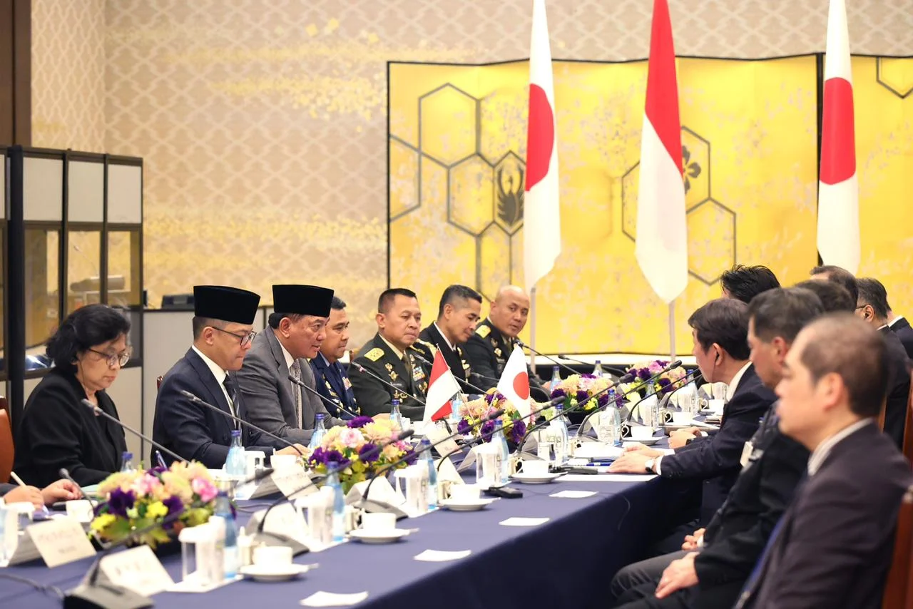 Menhan Sjafrie dan Menhan Koizumi Bahas Kerja Sama Pertahanan di Jakarta