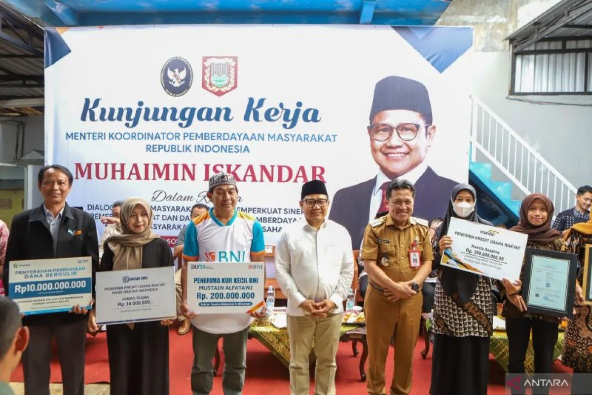 Menko PM Muhaimin Iskandar: UMKM dan Ekonomi Kreatif Kunci Pengentasan Kemiskinan