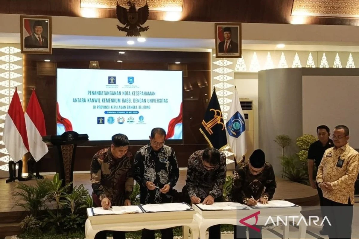 Menteri Hukum Rekomendasikan Pembukaan Program Studi Kenotariatan di Bangka Belitung