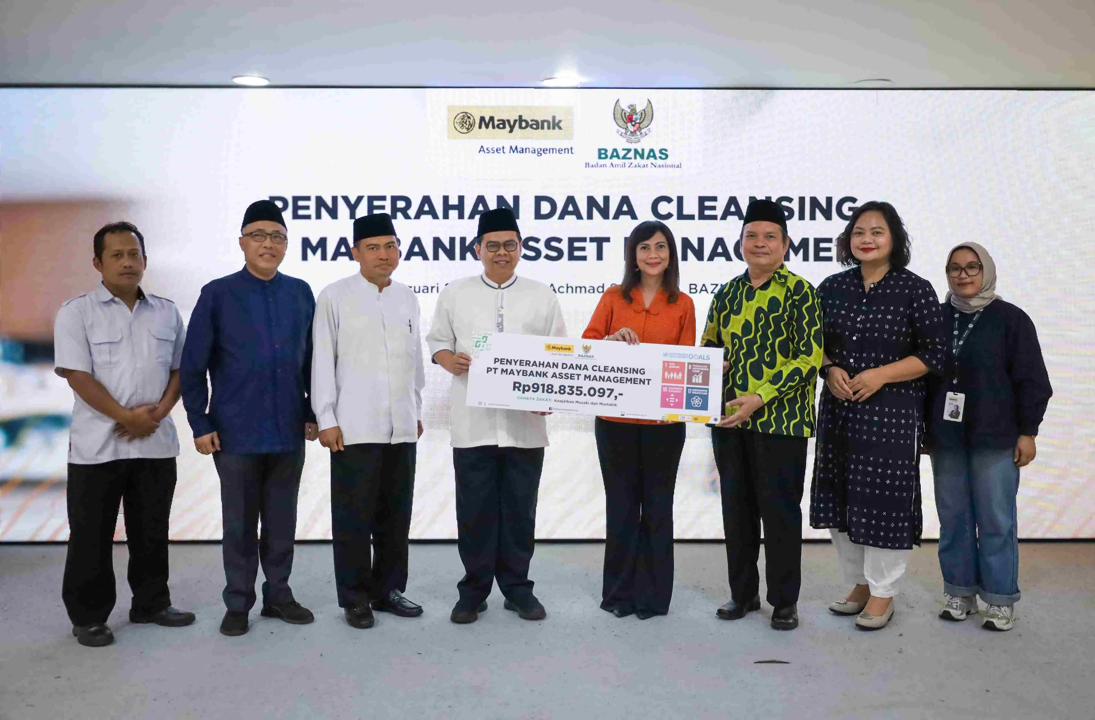 MNC Asset Salurkan Dana Pembersihan Reksa Dana Syariah ke Lazismu dan NUO