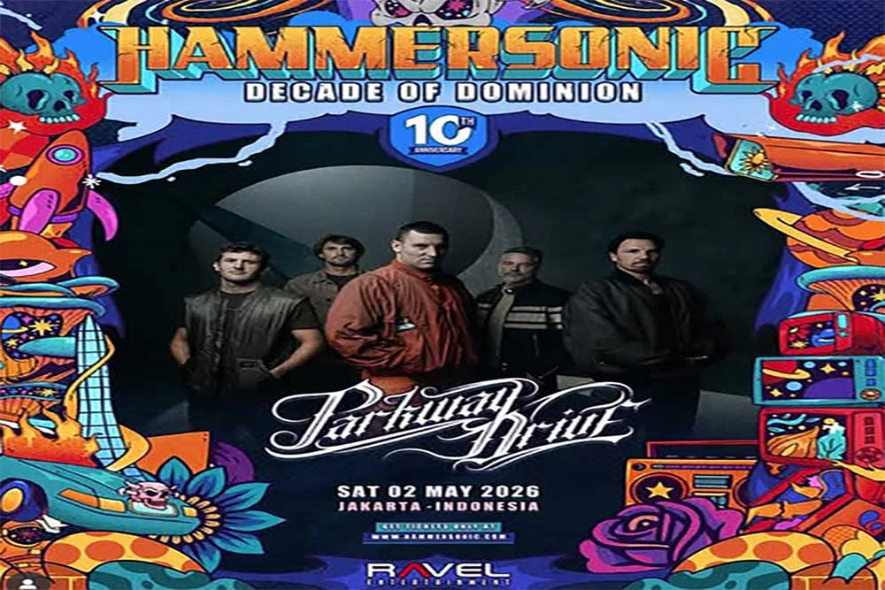 Parkway Drive Tutup Hari Pertama Hammersonic Festival 2026 dengan Penampilan Spektakuler