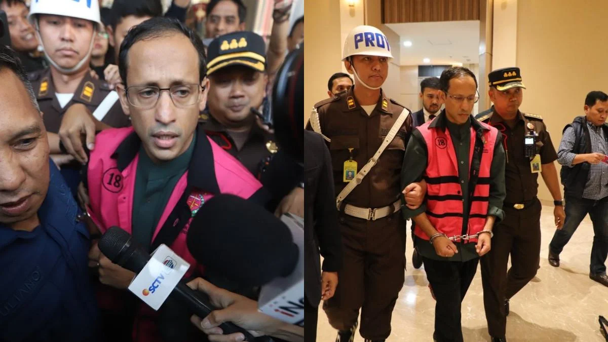 Peluk Hangat Pengemudi Ojol untuk Nadiem Makarim Usai Vonis 18 Tahun Penjara dan Denda Rp5,6 Triliun