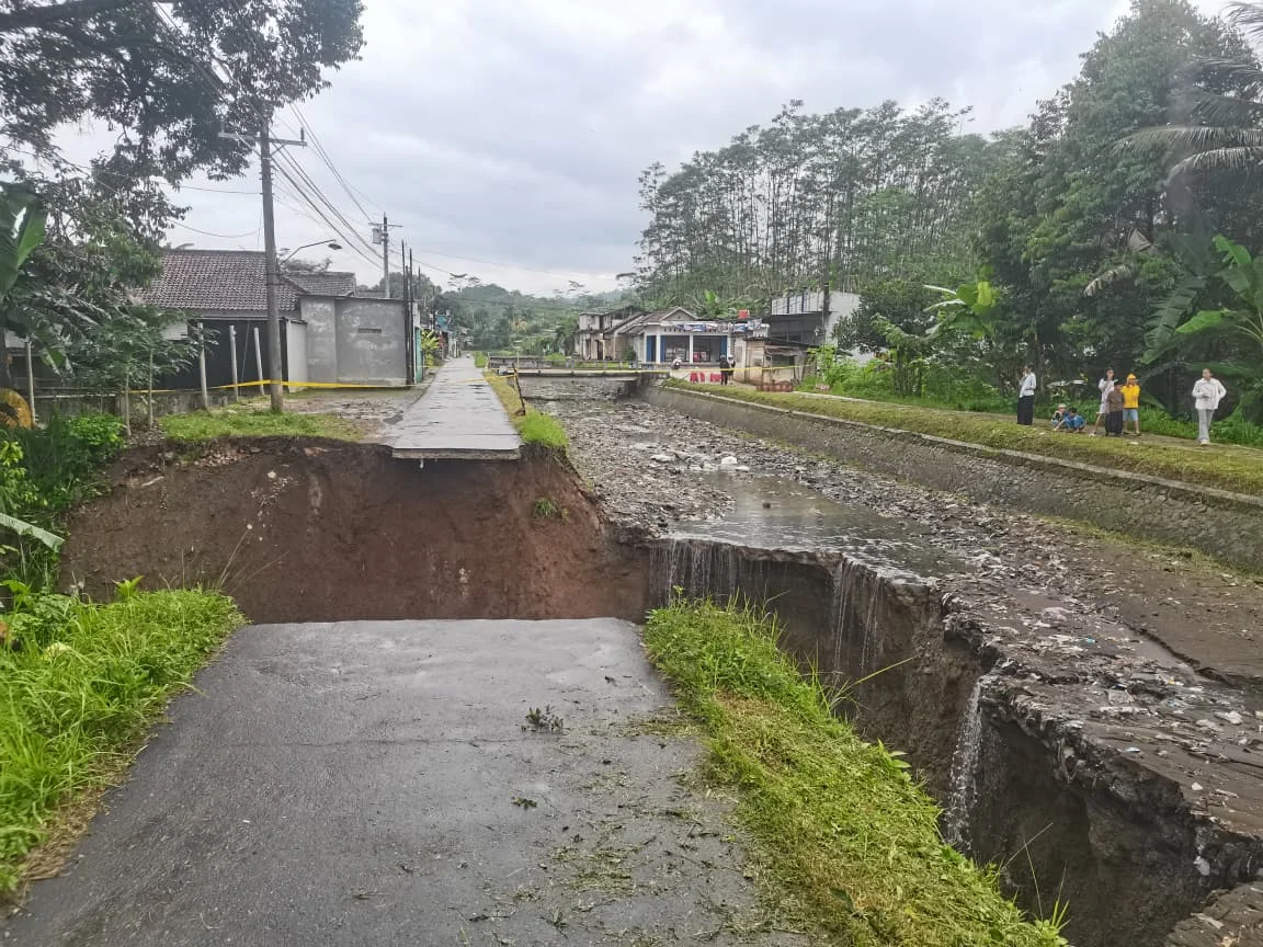 Pemkab Banjarnegara Percepat Penanganan Tanggul Irigasi Jebol di Desa Gemuruh