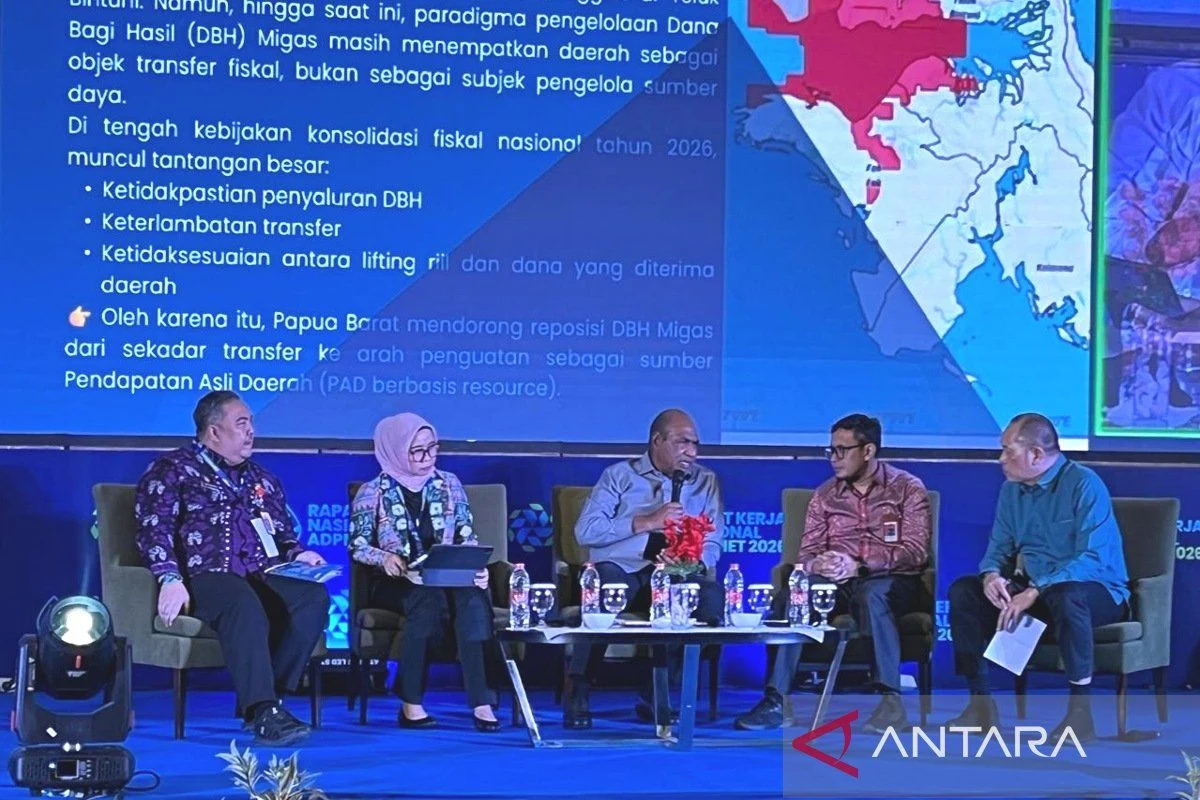 Pemprov Papua Barat Usulkan DBH Migas Jadi PAD Daerah Penghasil