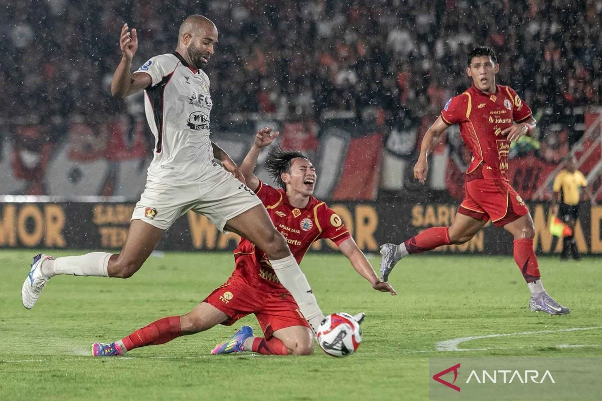 Persija Raih Tiga Poin Penuh Usai Menang 2-0 atas Persijap di Jepara