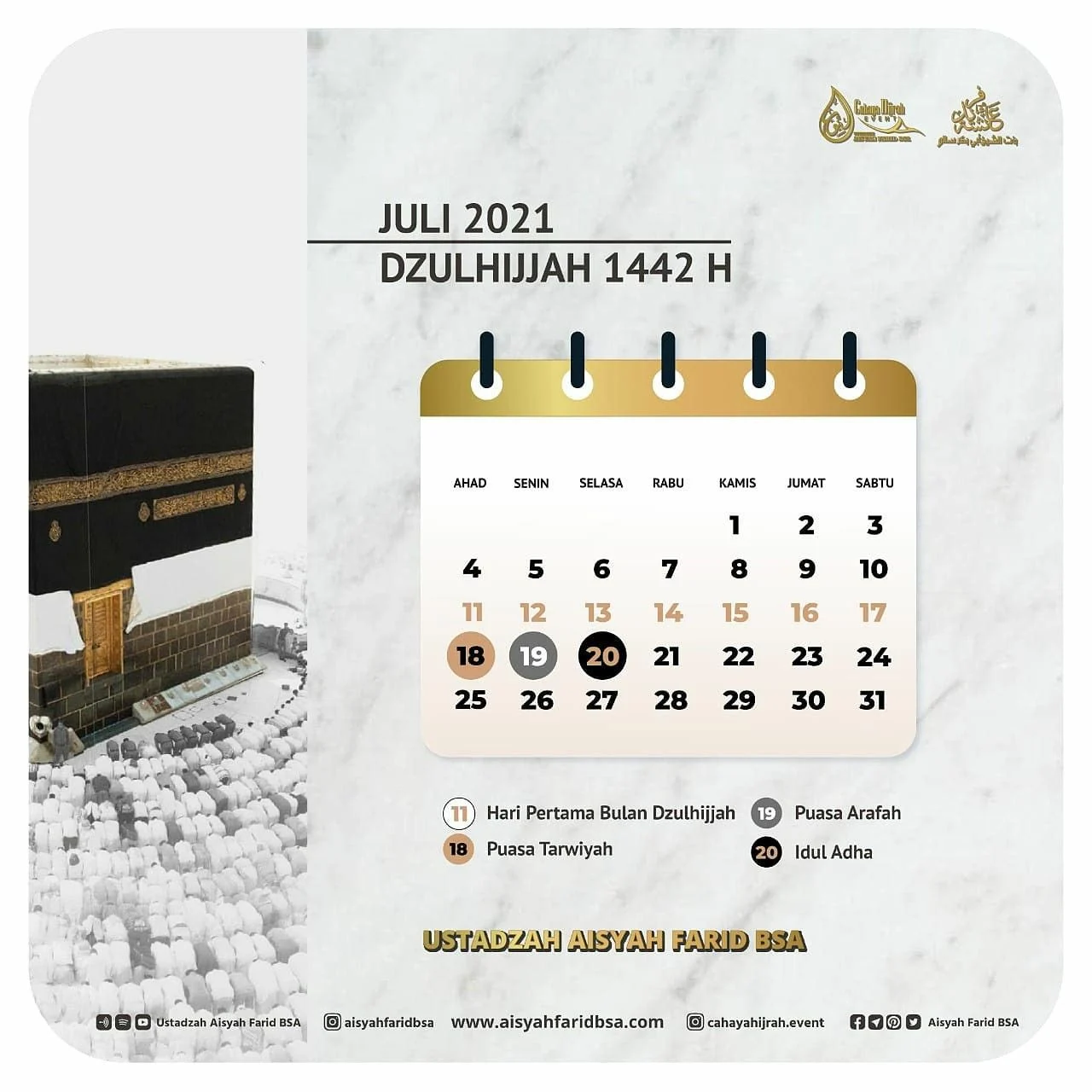 PKS: Isi Bulan Dzulhijjah dengan Amal Saleh, Hindari Kezaliman
