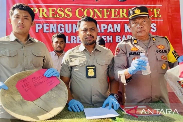 Polres Aceh Barat Gandeng Polisi RW untuk Memerangi Tambang Ilegal