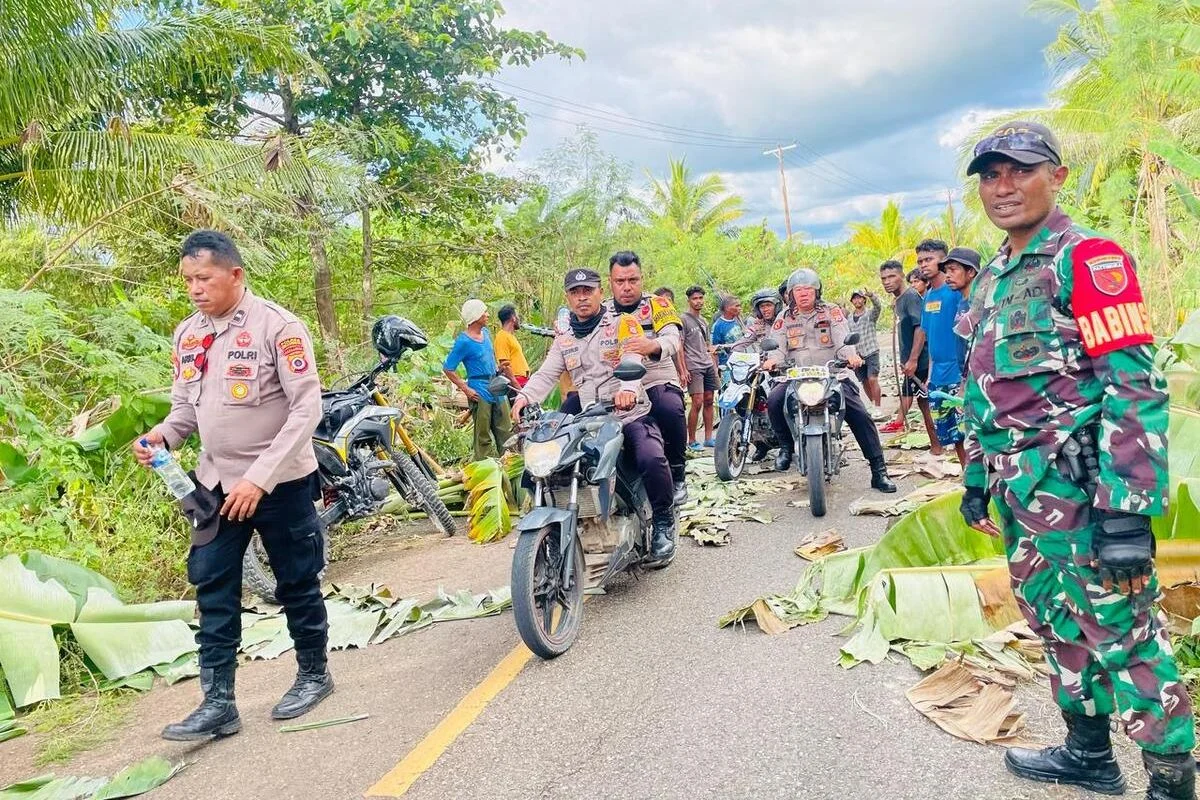 Polres Tanimbar Redam Bentrokan Antar Desa di Kecamatan Kormomolin