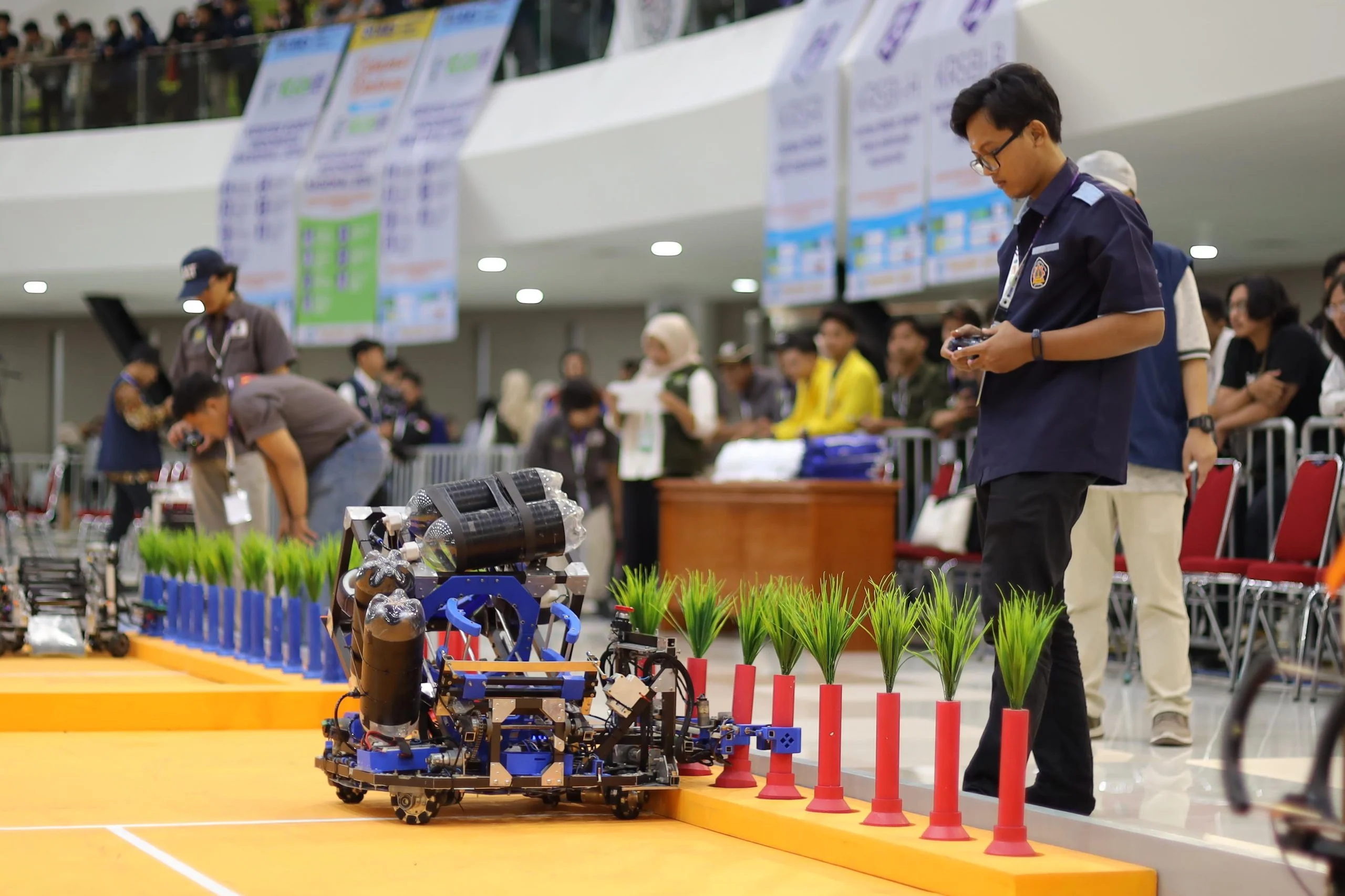 Potret Dedikasi Tim Talenta Muda Bidang Robotik di Hefei