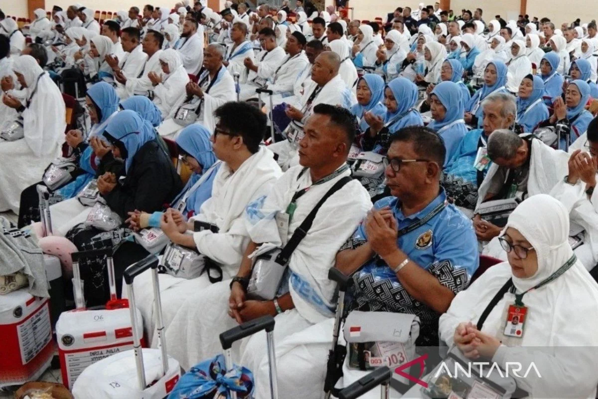 PPIH Medan: 233 Calon Haji Kloter 17 Penutup Rangkaian Pemberangkatan