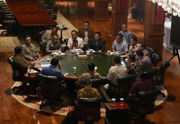 Prabowo Pimpin Ratas di Hambalang, Isu Hankam hingga Pendidikan Dibahas