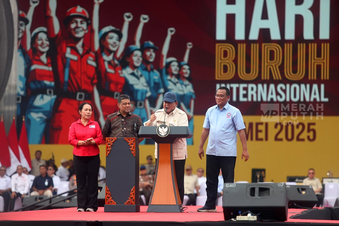 Prabowo Sambut May Day dengan Janji Satgas PHK dan Program Rumah Cicilan 40 Tahun