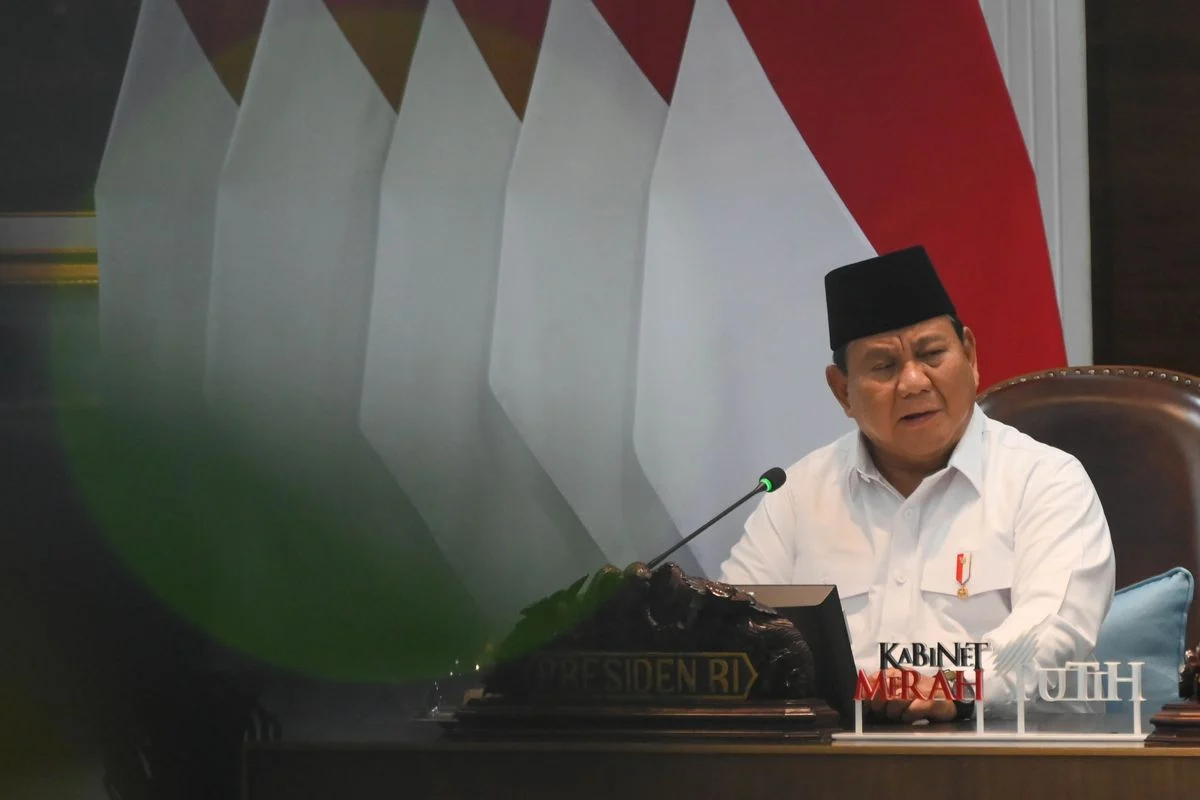 Prabowo Siapkan Pidato Ekonomi Makro pada Rapat Paripurna DPR