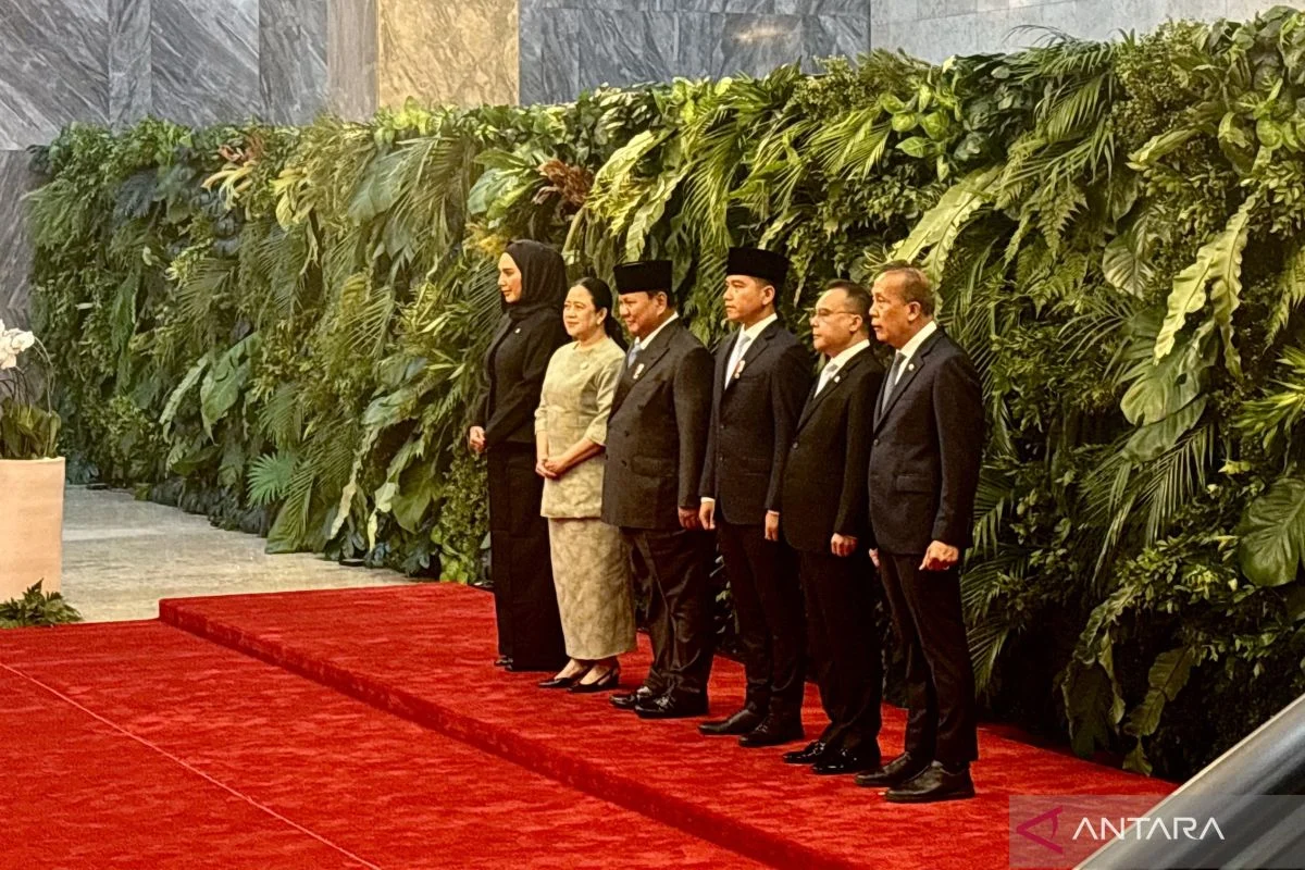 Prabowo Subianto Tiba di Gedung Nusantara untuk Pidato KEM-PPKF RAPBN 2027