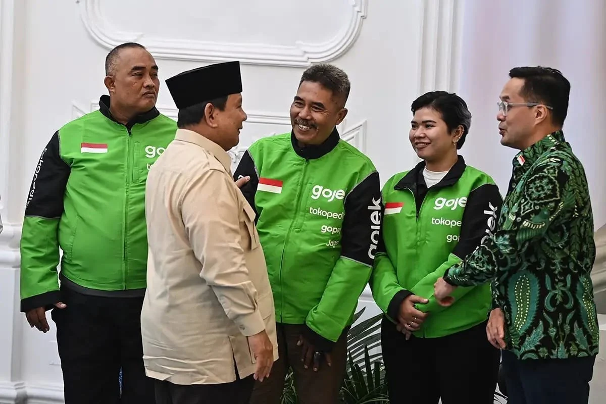 Prabowo Tandatangani Perpres Ojol, Potongan untuk Pengemudi Dibatasi di Bawah 10 Persen