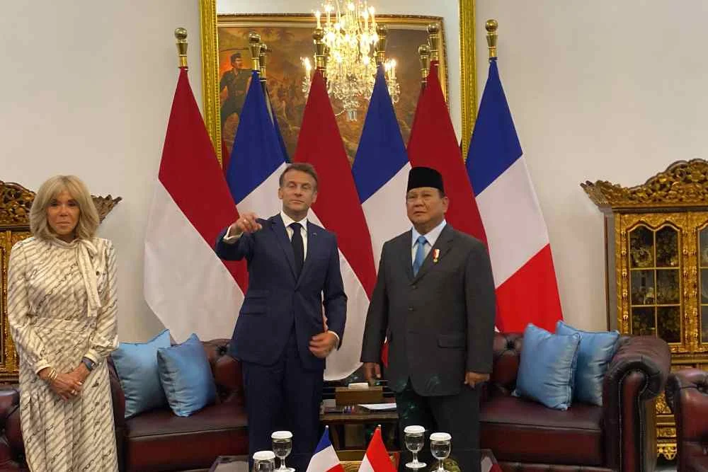 Prabowo Tegaskan Komitmen Perkuat Kemitraan Strategis Indonesia‑Prancis