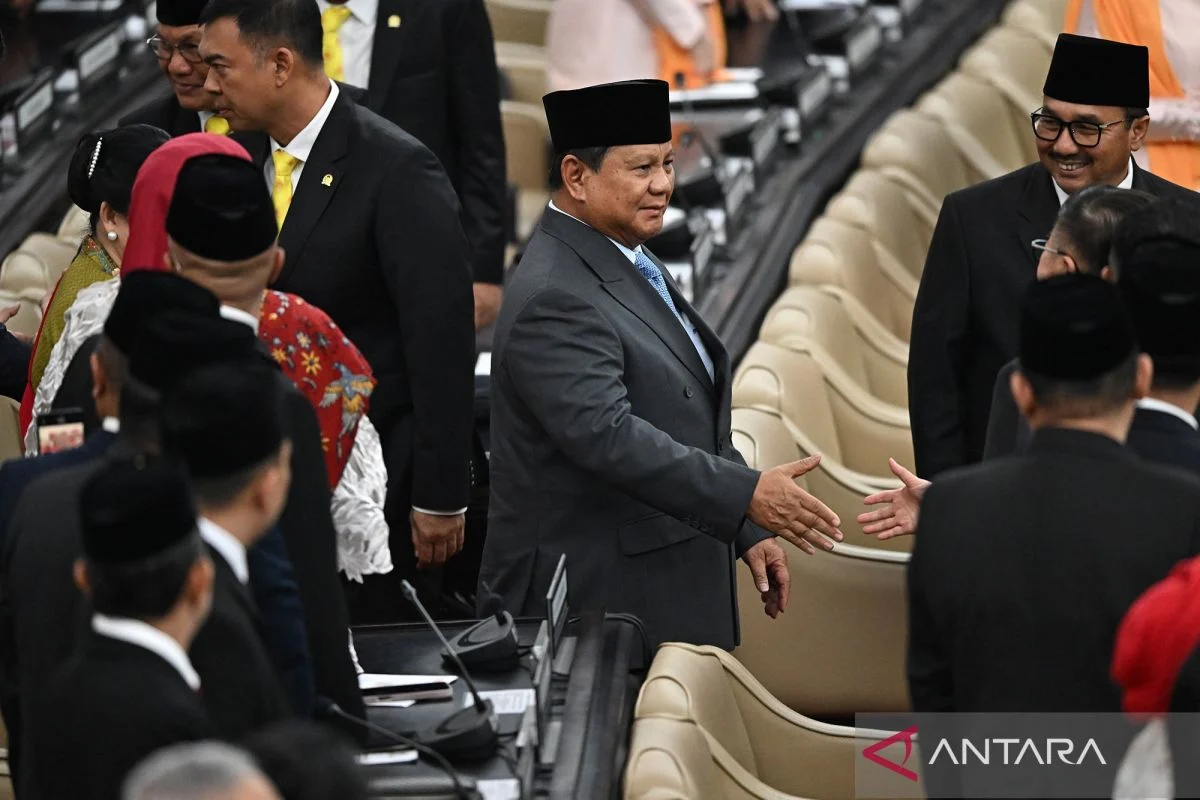 Presiden Prabowo Hadiri Rapat Paripurna DPR, Paparkan KEM‑PPKF RAPBN 2027