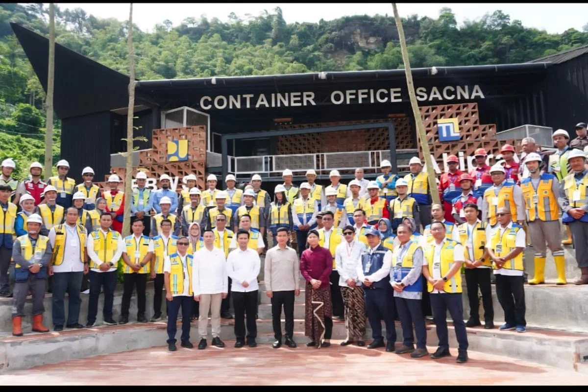 PTPP catat progres Bendungan Bagong 59,49% saat tinjauan Wapres