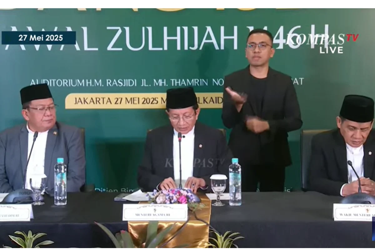 Resmi! Kemenag Tetapkan Idul Adha 2026 pada 27 Mei, Hasil Pantauan Hilal di Jakarta