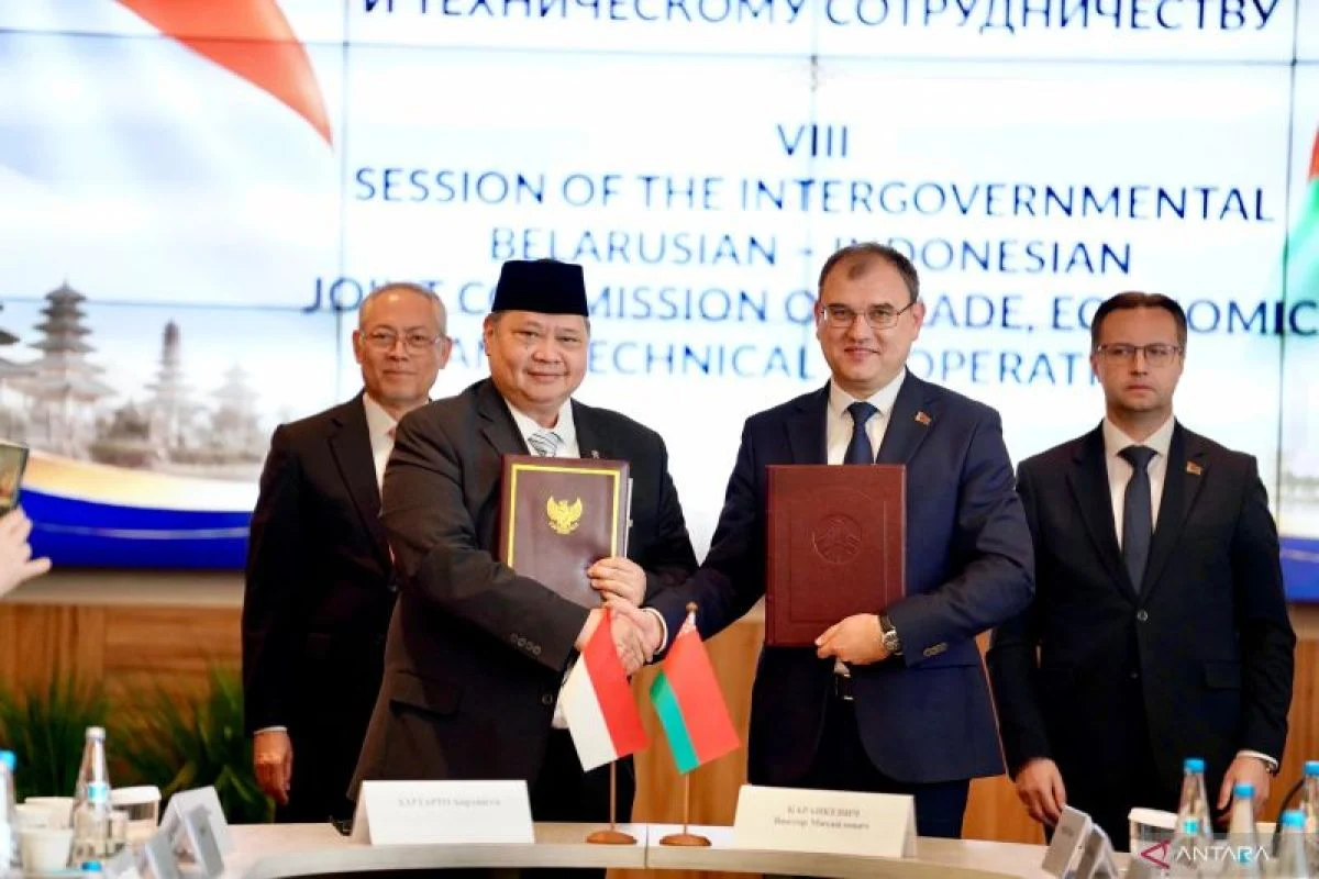 RI-Belarus Sepakati Komitmen Bisnis Mencapai Rp7 Triliun