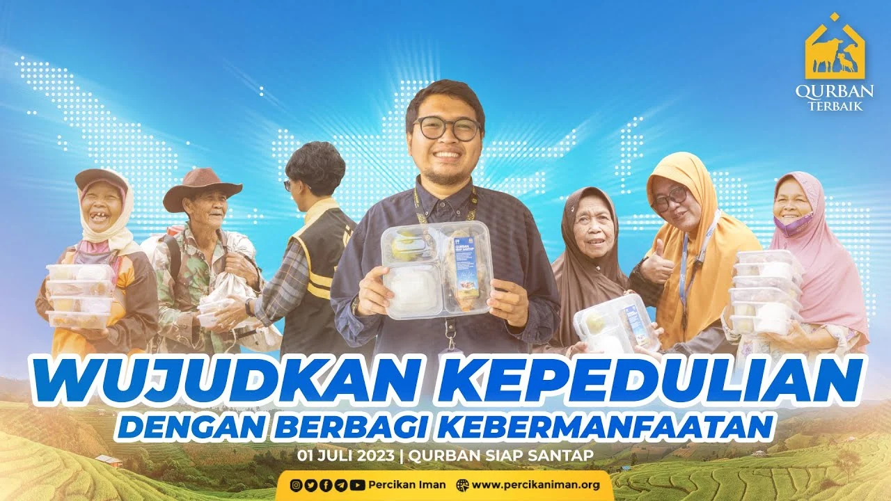 Rohis Pegadaian Wujudkan Satu Ketulusan Sejuta Kebermanfaatan Lewat Distribusi 4.500 Paket Daging Kurban