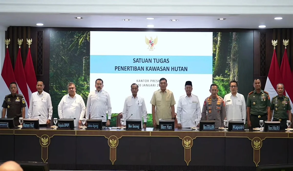 Rp10,27 Triliun Diselamatkan Negara dari Penertiban Lahan Hutan