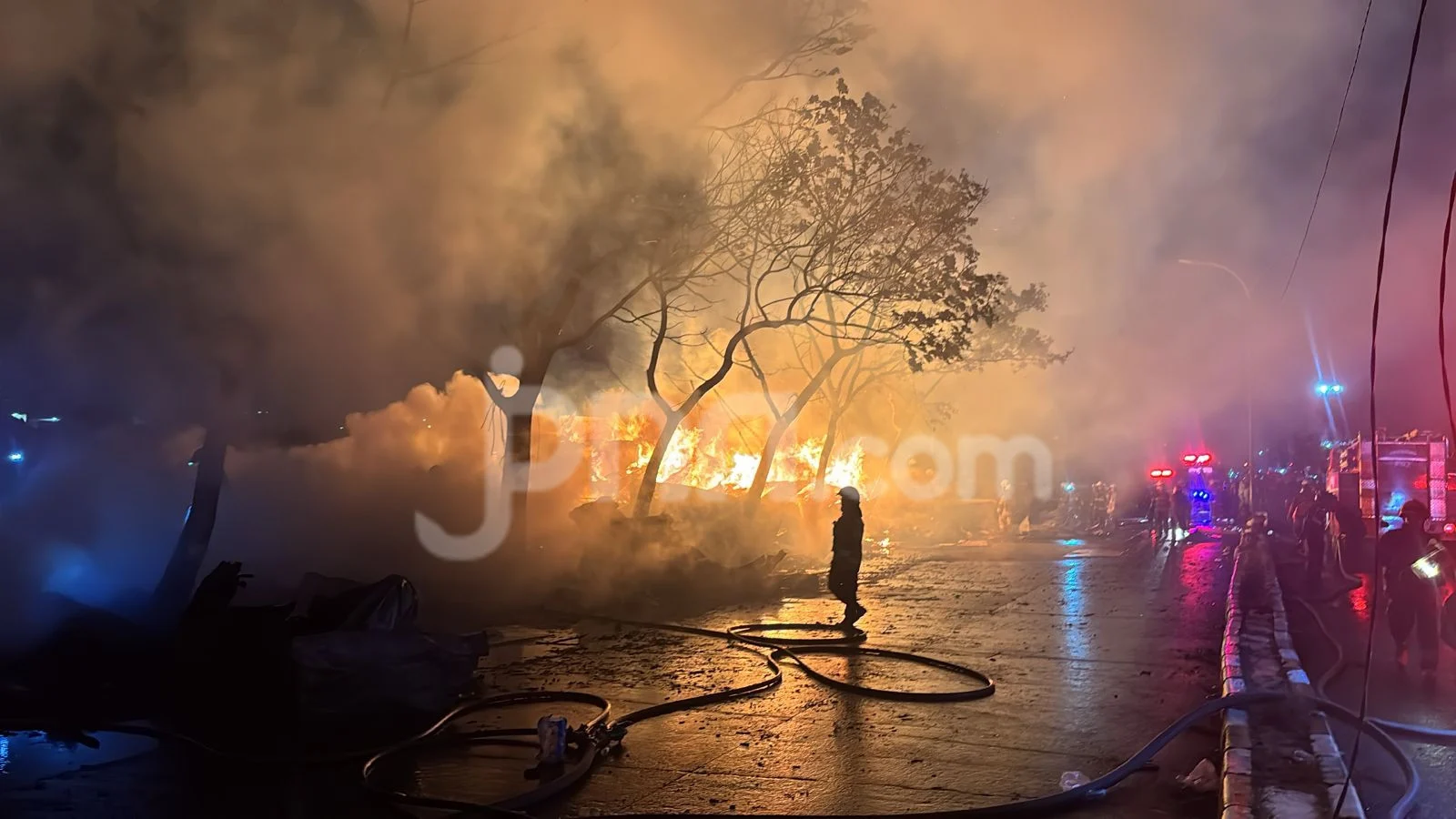 Rumah di Jagakarsa, Jakarta Selatan Terbakar, Satu Warga Meninggal