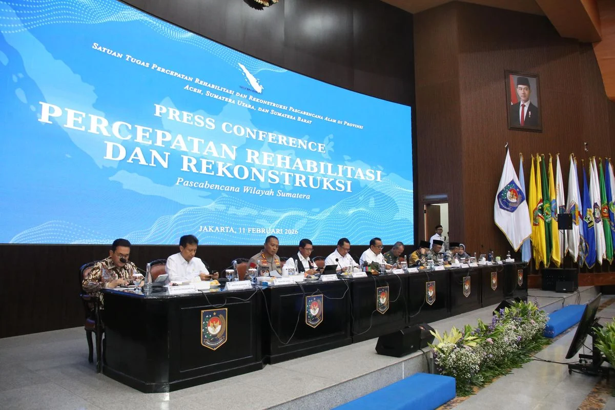 Satgas PRR Siap Dukung Kementerian dan Lembaga Percepat Pencairan Dana Pemulihan Sumatra 2026