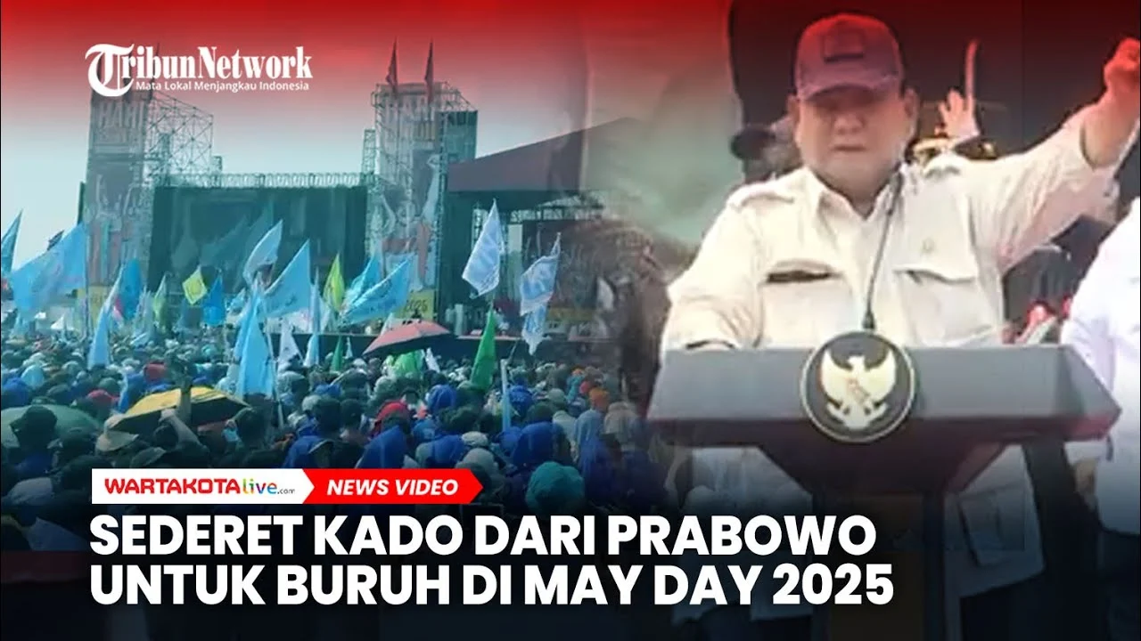 Sederet Kado Prabowo untuk Pekerja di May Day 2024: Perlindungan Mitra Ojol, 1 Juta Hunian Terjangkau, dan Percepatan UU Ketenagakerjaan