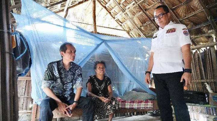 Sekretaris BNPP Turun ke Perbatasan Timor Leste Cek Langsung Rumah Calon Penerima RTLH